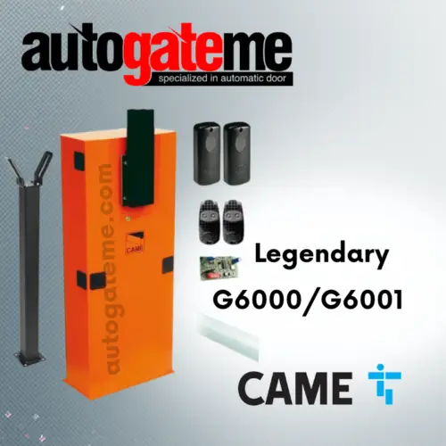 CAME G6000 barrier gate with 6 meter boom arm