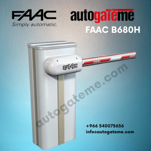 B680H barrier faac B680 b680h in Saudi Arabia Riyadh Jeddah Dammam Al Khobar NEOM Makkah Madinah