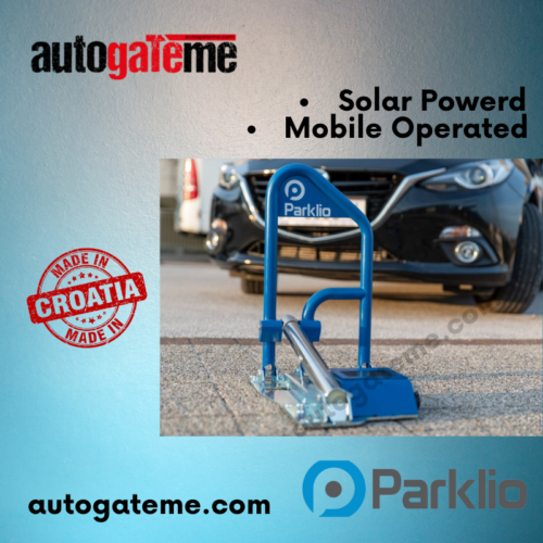 Parklio Smart Parking Barrier smartphone controlled space Blocker guard individual gate in Saudi Arabia suppliers distributor gates Riyadh Jeddah Dammam Al Khobar NEOM Aramco Makkah Madinah Tabuk Qatar Doha Manama Bahrain Dubai Sharjah Ajman Abu Dhabi UAE