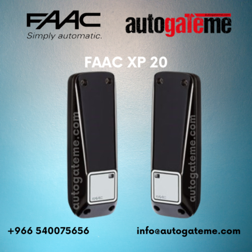 FAAC Photocell XP20 Saudi Arabia Riyadh Jeddah Dammam Al Khobar Jubail Makkah Madinah NEOM Tabuk Qatar Doha Manama Bahrain Dubai Sharjah Ajman Abu Dhabi UAE