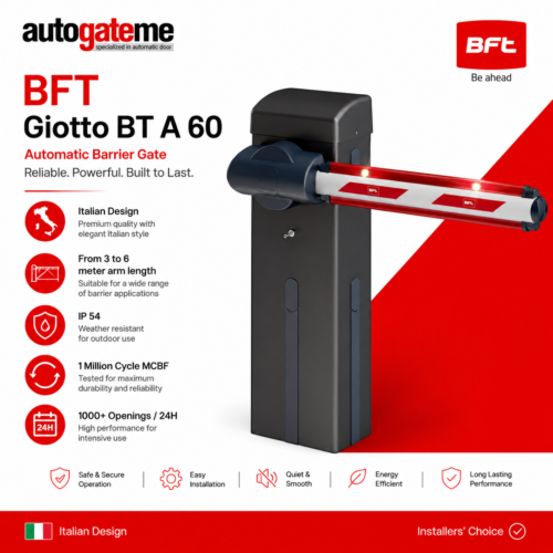 BFT_Giotto BT A_Eng BFT GIOTTO BT A 60